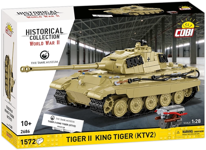 Cobi Tiger II King Tiger (KTV2) 1:28 set de construcție