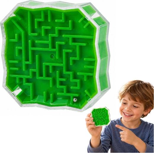 Joc Lumea Labirintului cu Biluță Verde