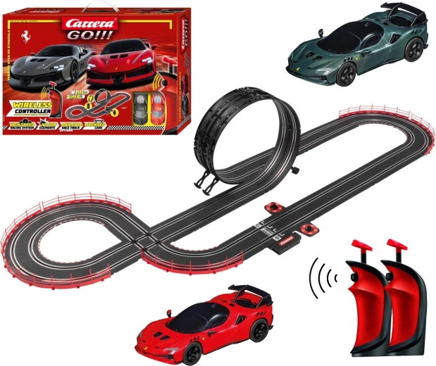 Carrera GO!!! pistă de curse Ferrari SF90 XX Stradale 5,3 m