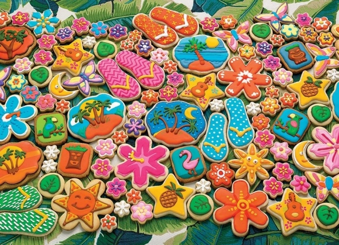 Puzzle COBBLE HILL Biscuiți tropicali 1000 piese