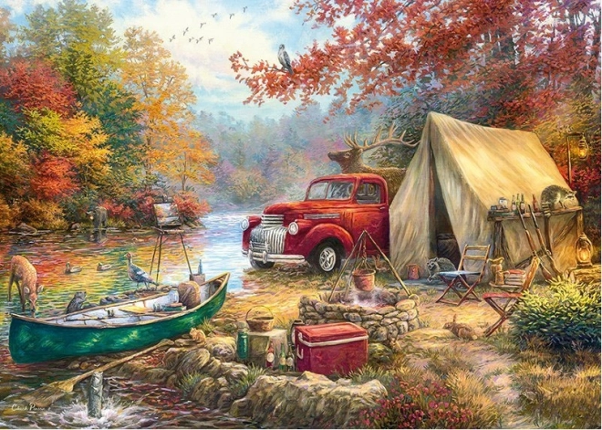 Puzzle CHERRY PAZZI Împarte natura liberă 1000 de piese