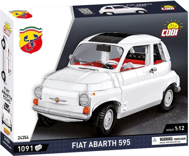 Cobi Fiat Abarth 595 set de construcție 1:12 (1091 piese)