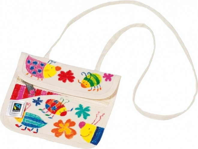 Geantă poștală colorată