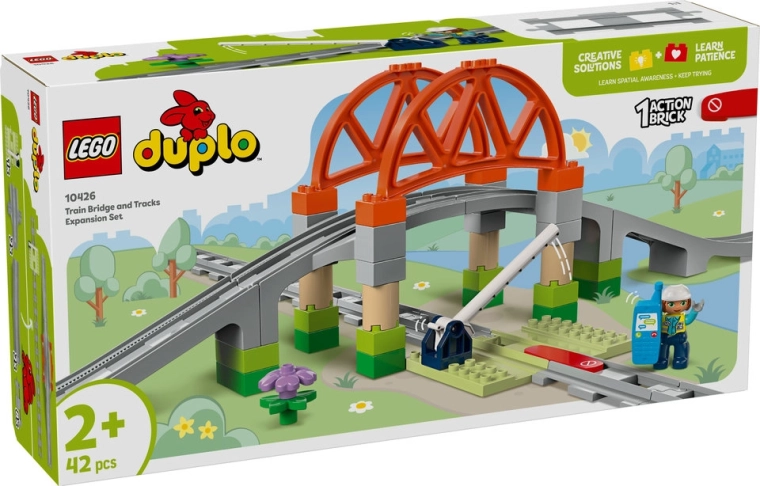 LEGO® DUPLO® 10426 Pod feroviar și șine