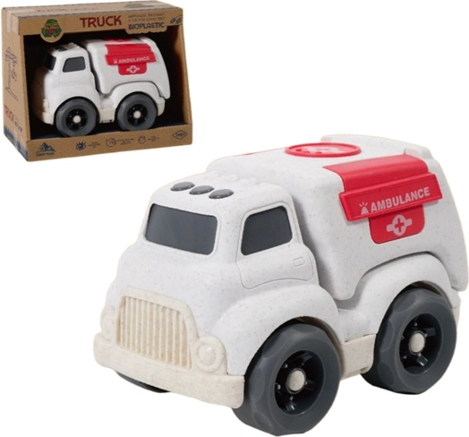 Ambulanță bioplastică Sparkys 18 cm