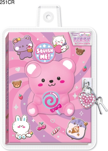 Jurnal secret cu lacăt Ursuleț dulce