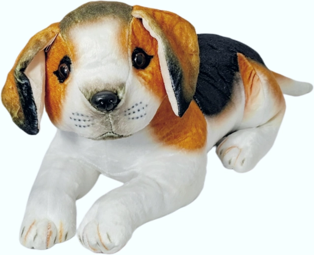 Câine de pluș Beagle - 1 bucată