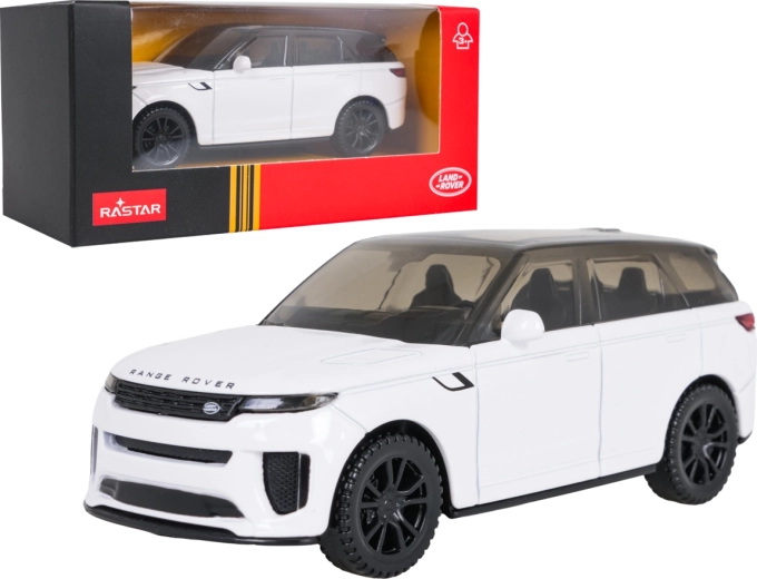 Model metalic Range Rover Sport SV RASTAR la scara 1:43, alb