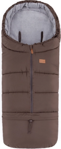 Petite&Mars sac de iarnă ajustabil 3în1 Jibot dark walnut