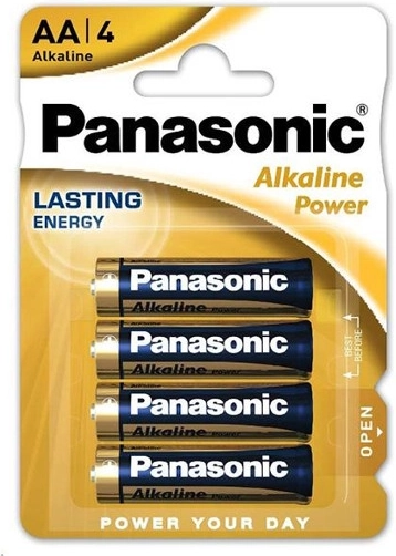 Panasonic Alkaline Power AA LR6 1,5 V – pachet 4 bucăți