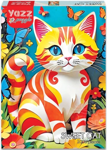 Puzzle YAZZ pisicuță drăgălașă 1000 de piese