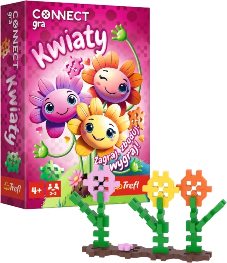 Joc de societate Connect Kwiaty de la TREFL