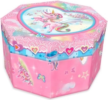 Cutiuță muzicală cu opt laturi - Unicorn