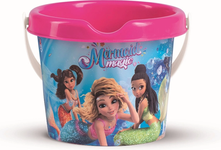 Androni găleată cu motiv de zâne marine 13 cm