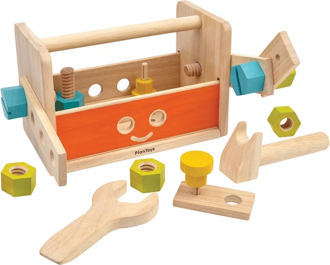 Geantă de scule PlanToys Robot
