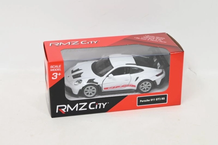 Model metalic RMZ 5 Porsche 911 GT3 RS 2023 1:37 cu mecanism pull-back