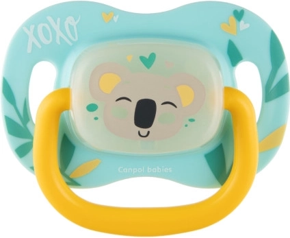 Canpol babies suzetă siliconică simetrică 6–18 luni – Koala