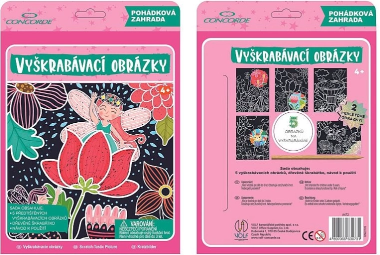 Imagini de zgâriat Concorde – grădină de basm