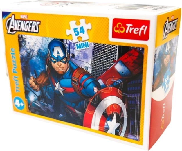Puzzle Trefl Avengers: Căpitanul America, 54 de piese