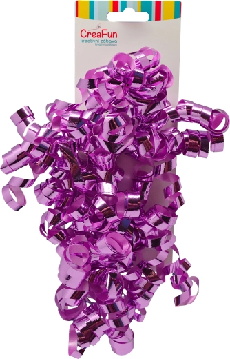 Fundă metalică pentru cadouri, roz deschis, 2 buc (6 mm)