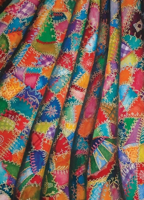 COBBLE HILL puzzle Pătură nebună – 1000 de piese