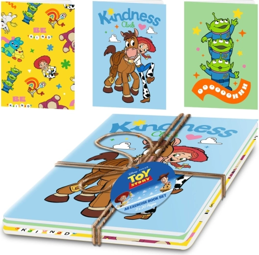 Toy Story set de caiete A5 (3 buc.)