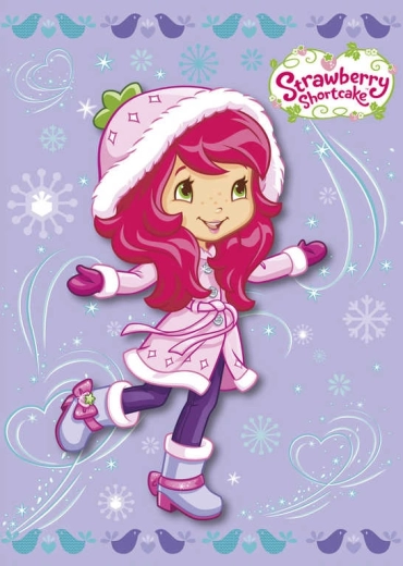 Akim carte de colorat A4 căpșunică Strawberry Shortcake