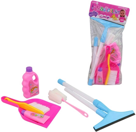 Set de curățenie pentru copii cu racletă pentru geamuri - 1 set