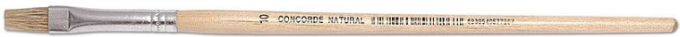 Pensulă plată școlară CONCORDE Natural nr. 10