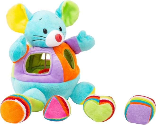 Șoricel de pluș cu forme de introdus small foot