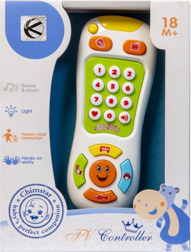 Telecomandă TV interactivă pentru bebeluși - 1 bucată