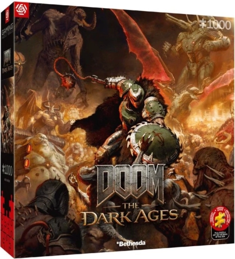 Puzzle Good Loot Doom: The Dark Ages – Slayer's Rage (1000 de piese)
