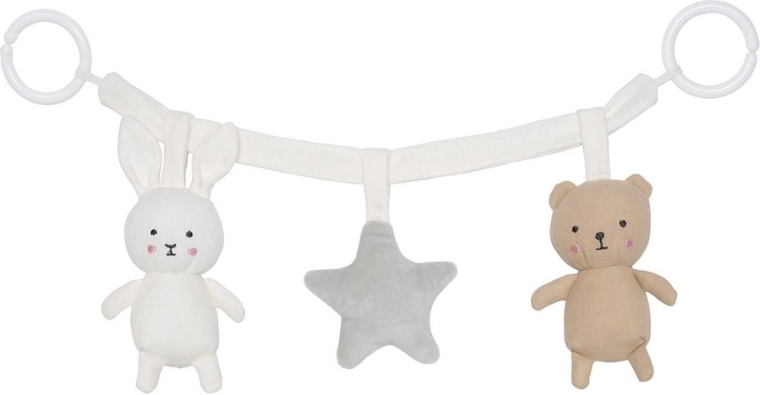 Jabadabado jucărie pentru cărucior Teddy & Bunny