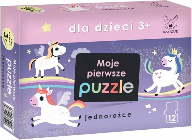 Primul meu puzzle Unicorni 3+