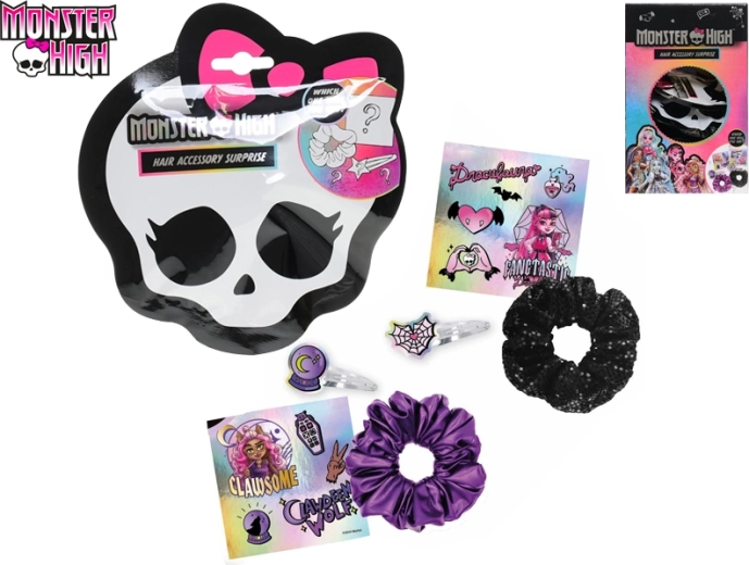 Set de accesorii pentru păr MONSTER HIGH pentru copii