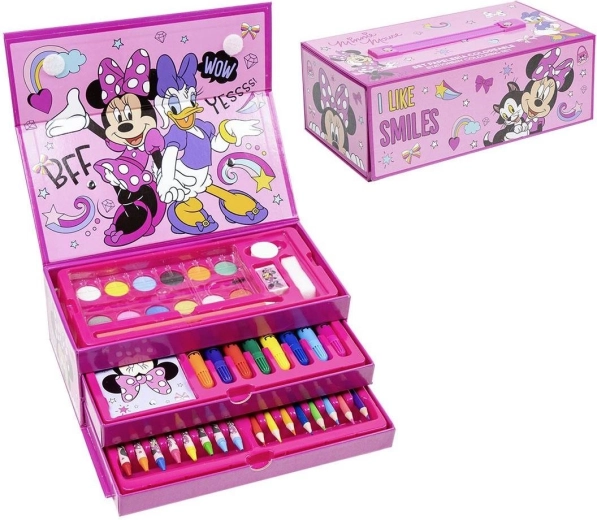 Set de desen Minnie în valiză