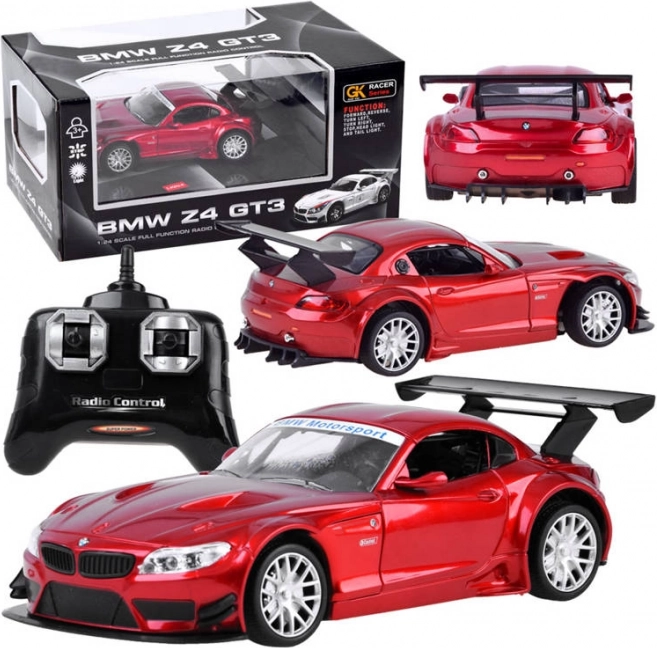 Mașină RC BMW Z4 1:24 cu telecomandă – Roșu