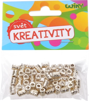 Mărgele de aur 5x7 mm