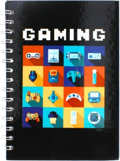 Caiet cu spirală Gaming A5