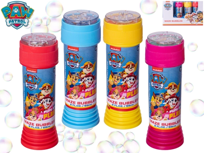 Paw Patrol bublifuc cu labirint 59 ml (11 cm) - 1 bucată