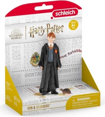 Set figurine Ron Weasley și Șobolanul Prășivka – HARRY POTTER