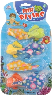 Peștișori de scufundare pentru piscină – set 4 bucăți