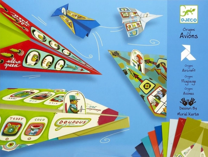 DJECO Origami Avioane pentru băieți