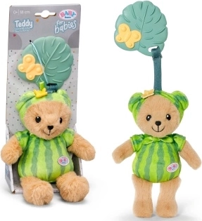 BABY born pentru bebeluși, ursulețul Teddy pepene verde, 18 cm