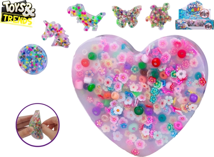 Jucării gelatinoase lipicioase Picky Pads 8 cm