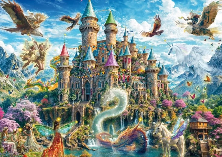 Puzzle Castel de poveste 1000 de piese