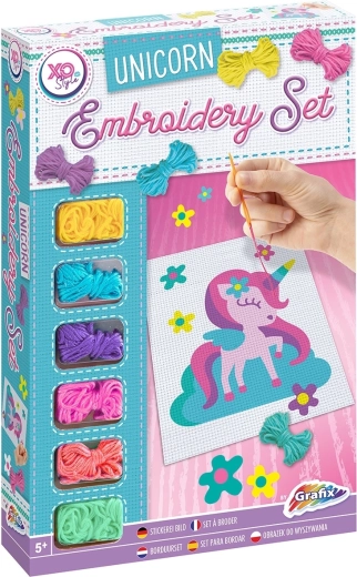 GRAFIX Imagine de brodat Unicorn 18,5x14,5 cm