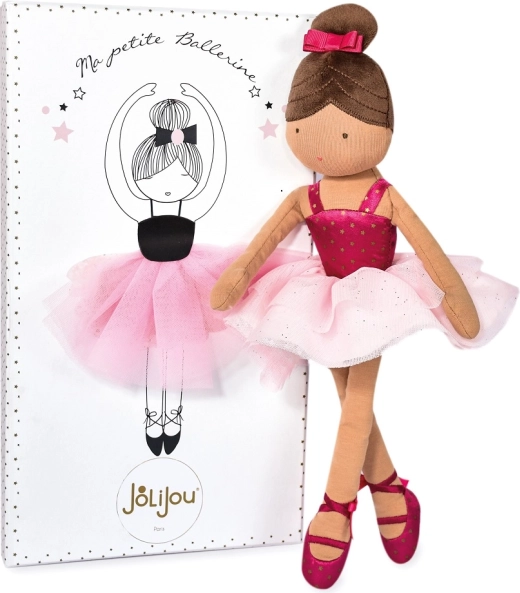 Păpușa balerină Doudou Jolijou Isadora 35 cm