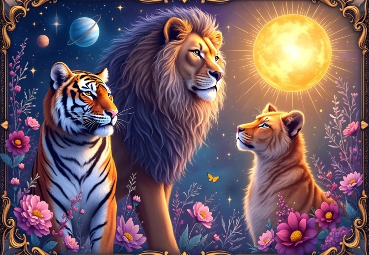 Puzzle Universul felin 1000 de piese