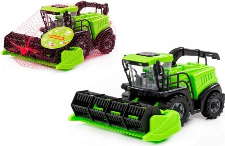 Polesie Nr. 1 combină pentru copii cu propulsie inerțială (cu volant) verde